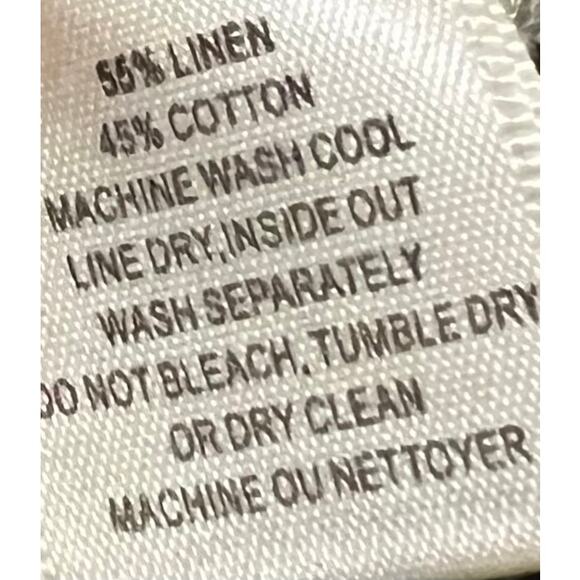 Maralyce Ferree Jacket Shacket Linen Cotton Beige Trench Belted Lagenlook XL - Picture 10 of 10